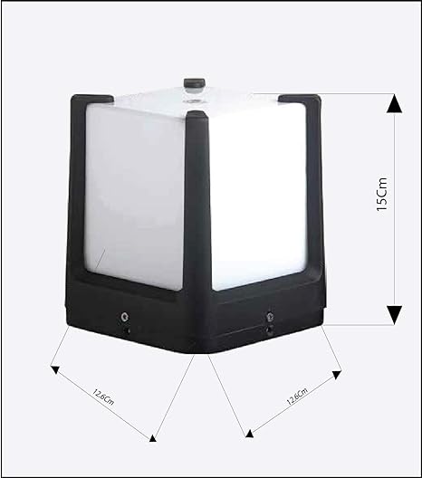 CUBA LED Gate Light 12w (5" square)
