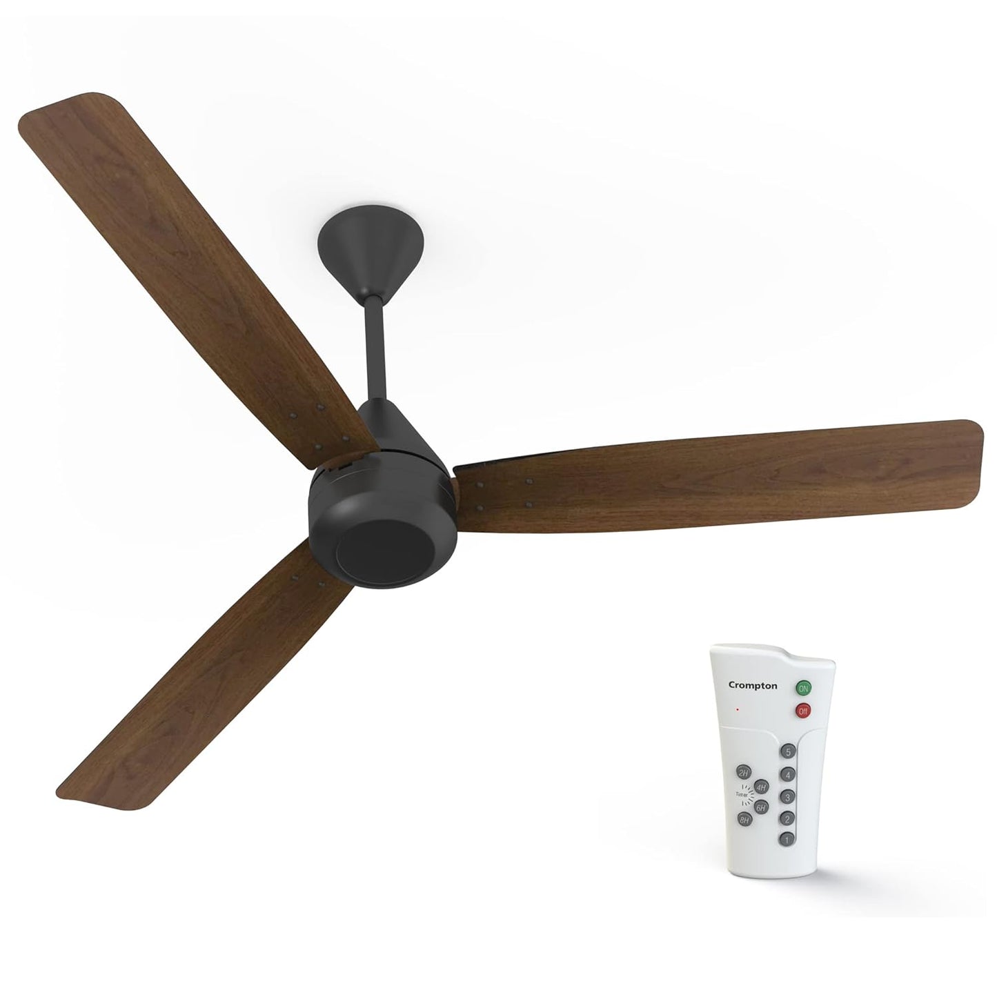 Crompton Energion Groove Remote BLDC Ceiling Fan (48" Inch)
