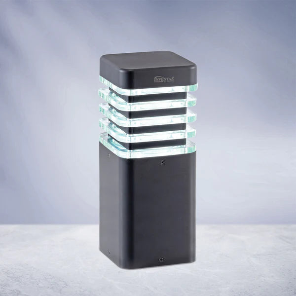 EBERTA 5" Square LED Bollard Light 12w
