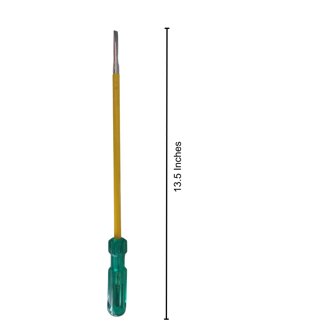 PYE 577 2 In 1 Screw Driver (Green And Yellow)