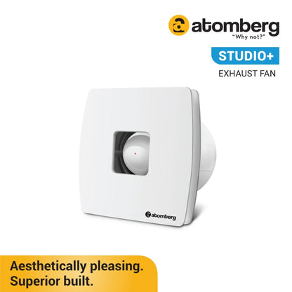 Atomberg Studio + BLDC Exhaust Fan 150mm White