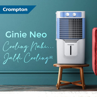 Crompton Genie Neo Table Top Personal Air Cooler 10L