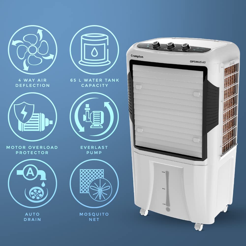 Crompton Optimus Desert Air Cooler 65L