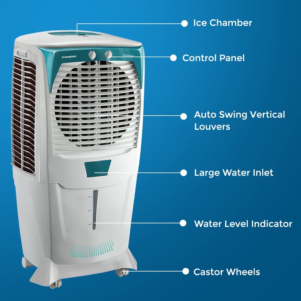 Crompton Ozone Desert Air Cooler 55L