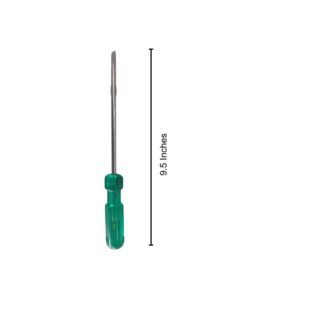 PYE 582 2 In 1 Screw Driver (Green And Silver)