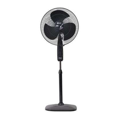 Orient Electric Stand 37 Trendz Pedestal Fan Slate Grey (16" Inch)