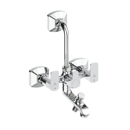 P30 Wall Mixer 3-in-1System with Provision for Hand Shower and Overhead Shower | ASTRAL