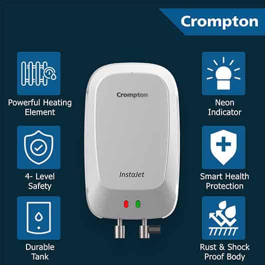 Crompton (3L) Instajet Instant Water Heater