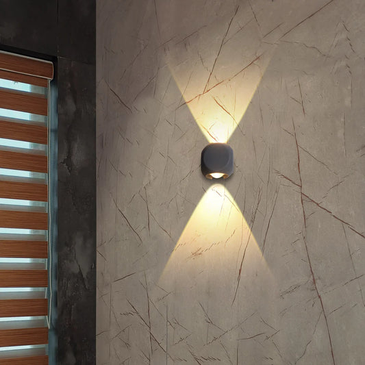 Inventaa Ignite LED Outdoor Wall Light Warm White (2 way)