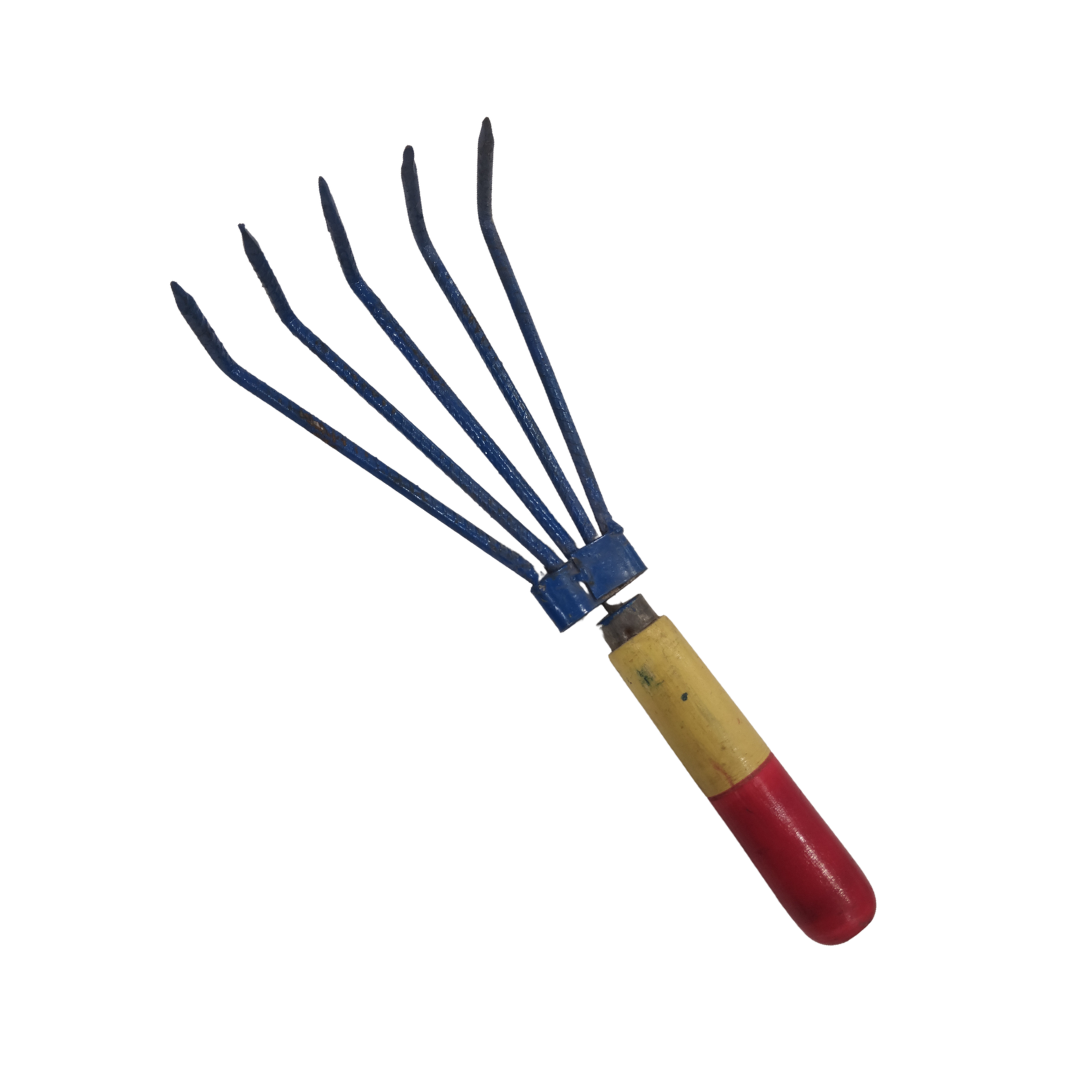 Garden Rake Wood Handle Heavy Duty (1ft)
