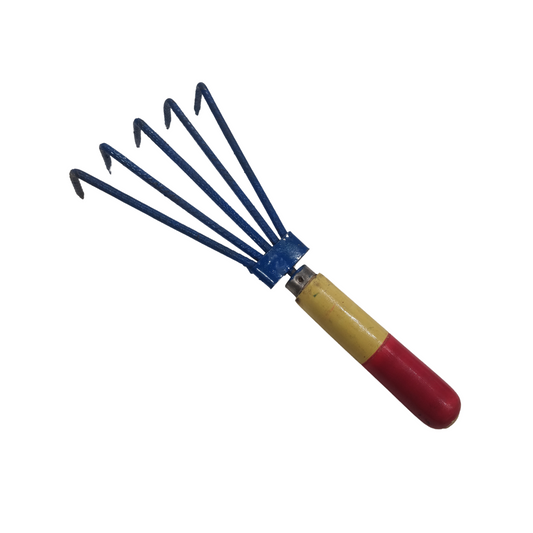 Garden Rake Wood Handle Heavy Duty (1ft)