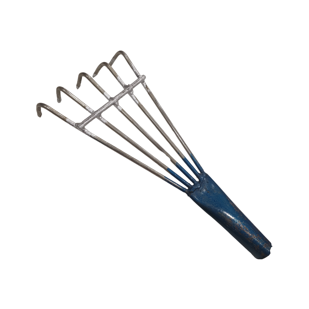 Garden Rake Steel Handle Heavy Duty (1ft)