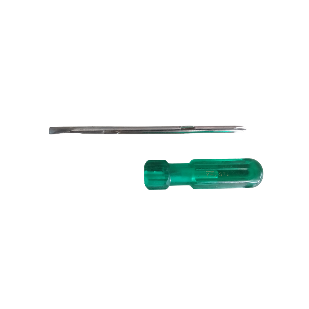 PYE 576 2 In 1 Screw Driver (Green And Silver)