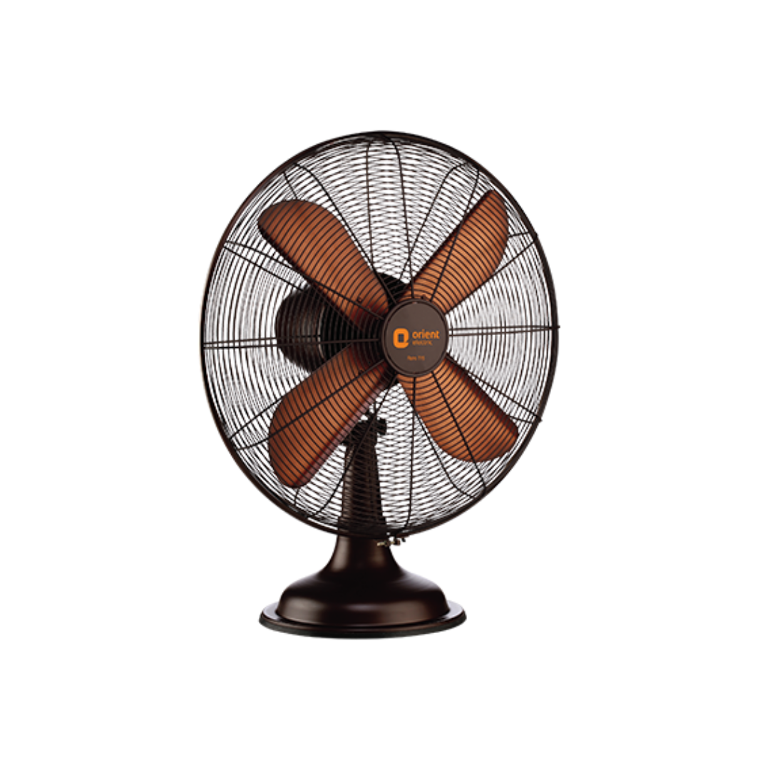 Orient Electric Retro T-16 Table Fan Bronze (16" Inch)