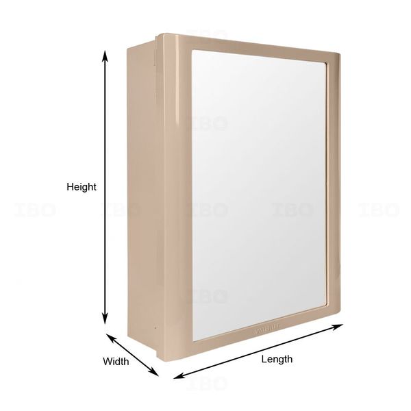 Watertec Bathroom Mirror Cabinet (430HX335LX140W)mm