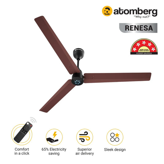 Atomberg Renesa BLDC Ceiling Fan 1200mm With Remote