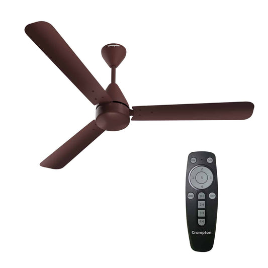 Crompton Energion Cookie 1200mm (48 Inch) BLDC Ceiling Fan (Brown)